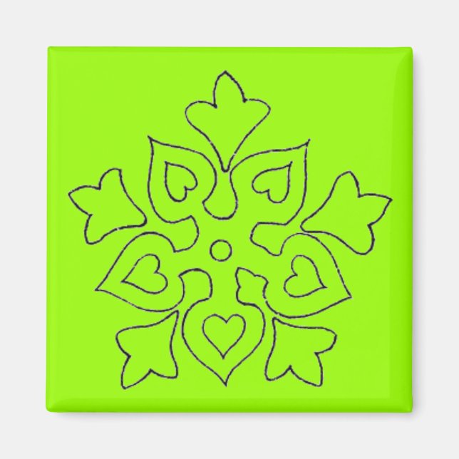 Christian Symbols Magnet (Front)