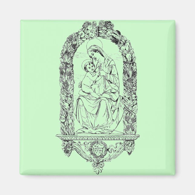 Christian Symbols Magnet (Front)