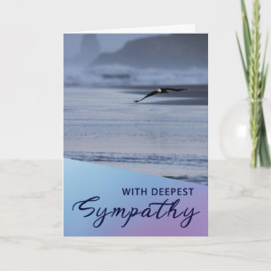 Christian Sympathy Bald Eagle Greeting Card
