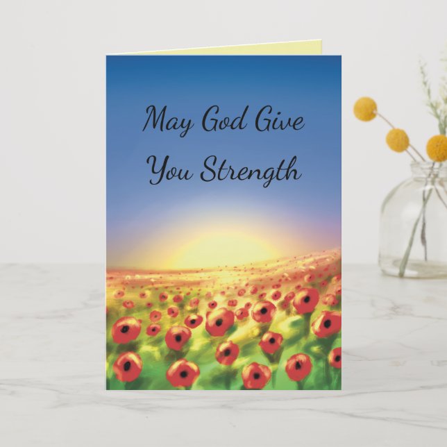 Christian Sympathy Card (Front)