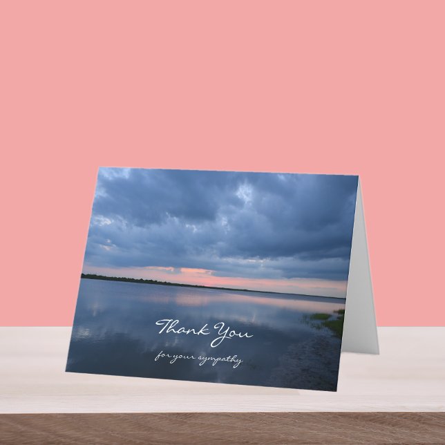 Christian Sympathy Thank You Note Card (Creator Uploaded)