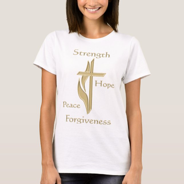 Christian T-shirts cross (Front)