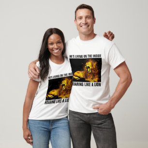 CHRISTIAN T-shirts, LION OF JUDAH ROARING T-Shirt