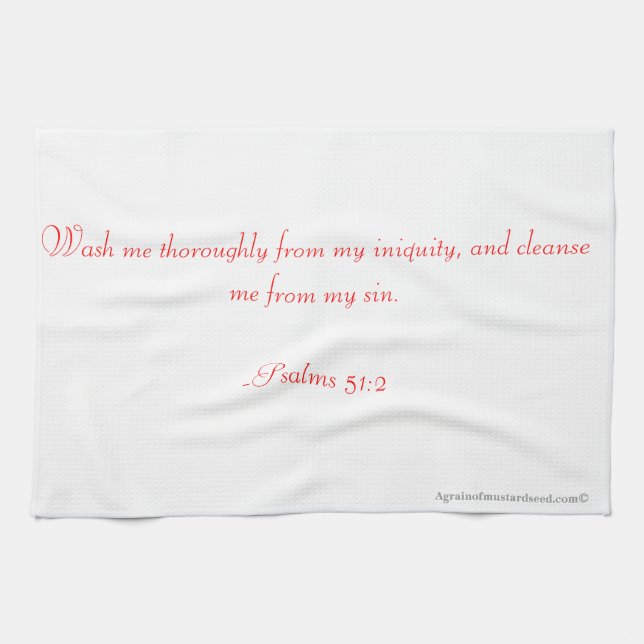 Christian Tea Towel (Horizontal)