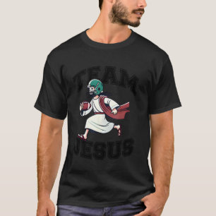 Christian Team Jesus Football T-Shirt