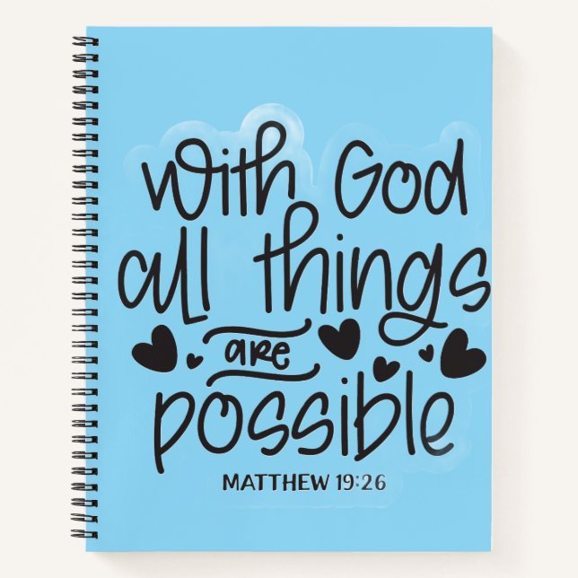 Christian Text Notebook (Front)