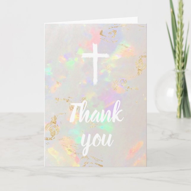 Christian thank you card (Front)