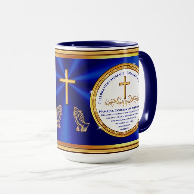 Christian Thank You Gifts or Any Occasion, Bible  Mug (Front Right)