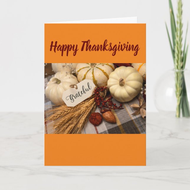 Christian Thanksgiving Card (Front)