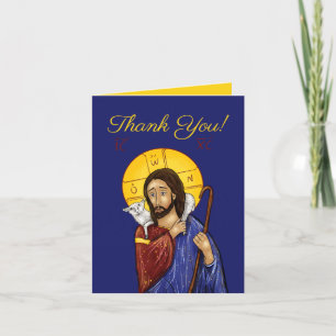 Christian ThankYou Card (Christ the Good Shepherd)