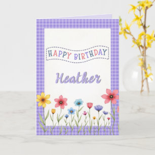 Christian Themed Folded Birthday Greeting Card