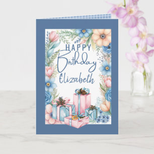 Christian Themed Folded Birthday Greeting Card