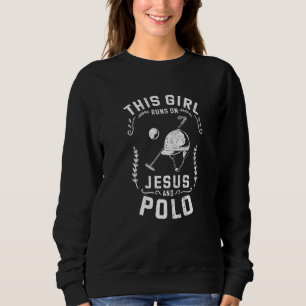 Christian This Girl Runs On Jesus And Polo