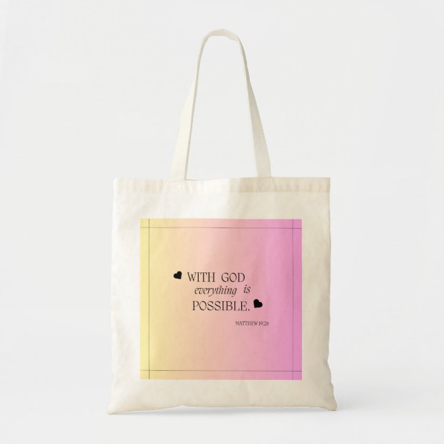 Christian Tote Bag (Front)