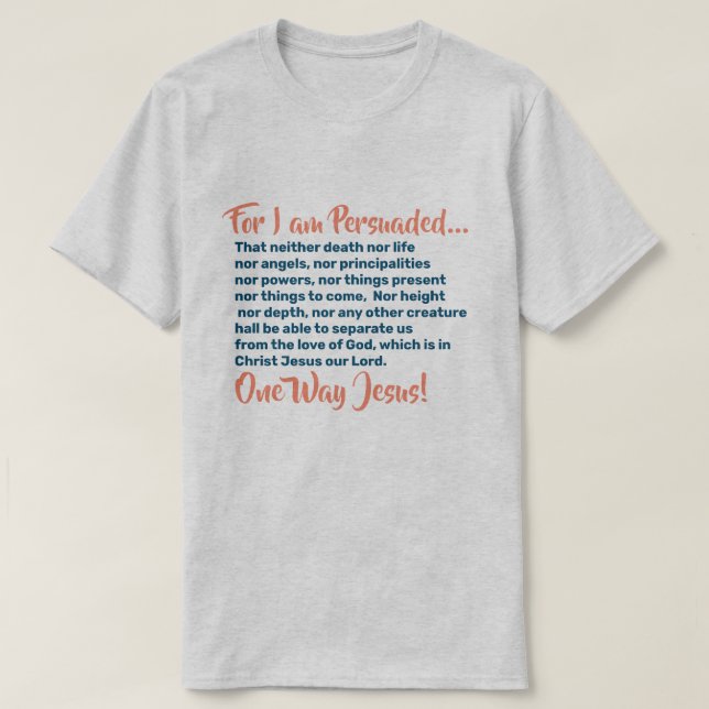 Christian Tshirts Nothing Can Keep Us Fr Gods Love (Design Front)