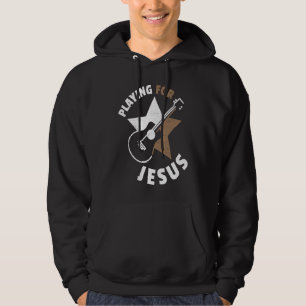 Christian Ukulele Player For Jesus Ukulele Hoodie