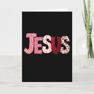 Christian Valentine Day Jesus Religious Valentine  Card