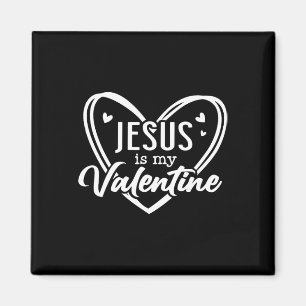 Christian Valentine Day Jesus Religious Valentine Magnet