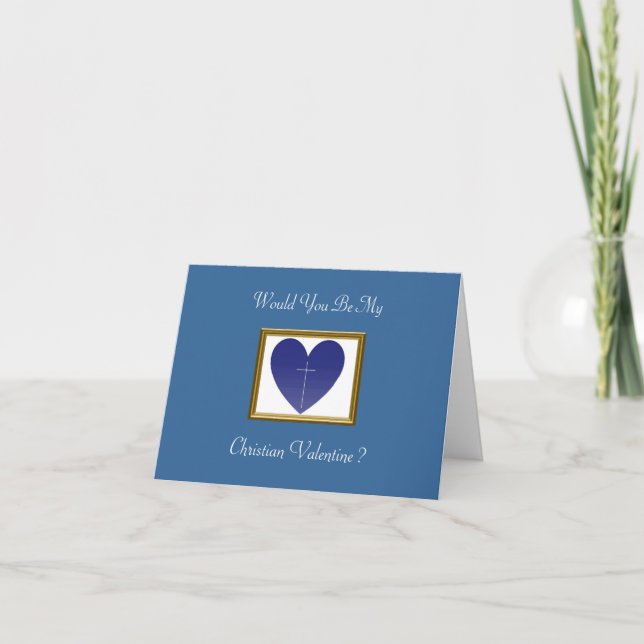 Christian Valentine Holiday Card (Front)