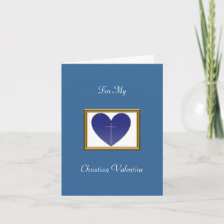 Christian Valentine Holiday Card