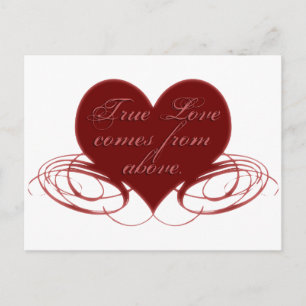 Christian Valentine's Day Cards, Tees & Gifts Holiday Postcard