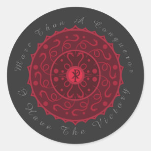 Christian Victory Classic Round Sticker
