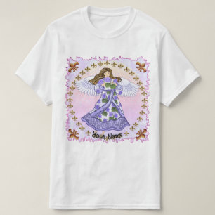 Christian  Violets Angel  T-Shirt