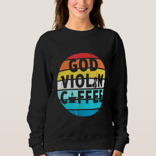 Christian Violinist Church Worship Violin Player 1 Sweatshirt