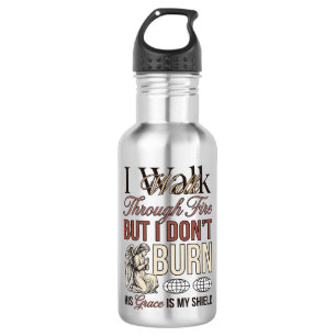 Christian Walk Through Fire Vintage 532 Ml Water Bottle