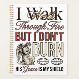 Christian Walk Through Fire Vintage Planner