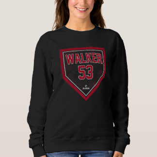 Christian Walker Home Plate Gameday Christian Walk Sweatshirt