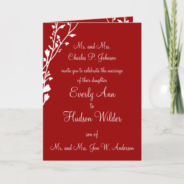 Christian Wedding Invitation-Two Are Better Invitation (Front)