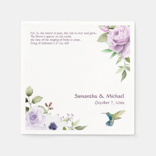 Christian Wedding Napkins - Song of Solomon