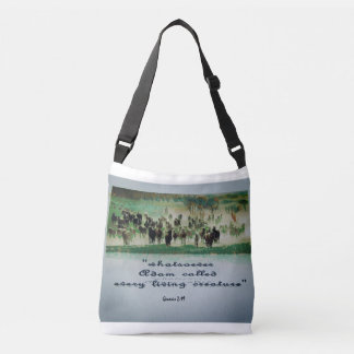 Christian, western All-Over-Print Cross Body Bag