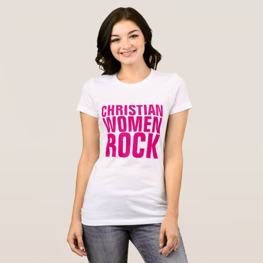CHRISTIAN WOMEN ROCK T-shirts