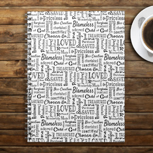 Christian Words of Affirmation Notebook
