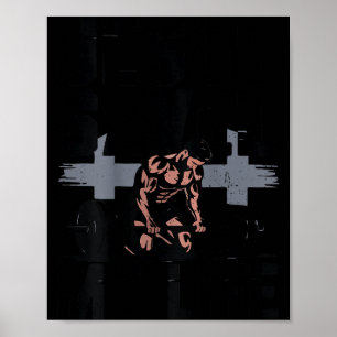 Christian Workout Jesus Christ Saved My Life Gym G Poster