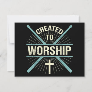 Christian Worship Band Created To Worship Drummer
