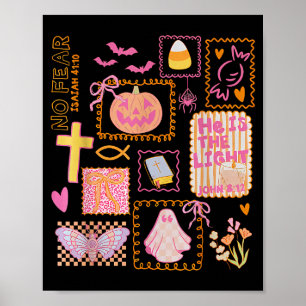 Christian Youth Group Faith Fall Church Cute Jesus Poster