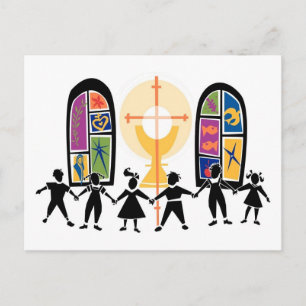 Christian Youth Scene Postcard