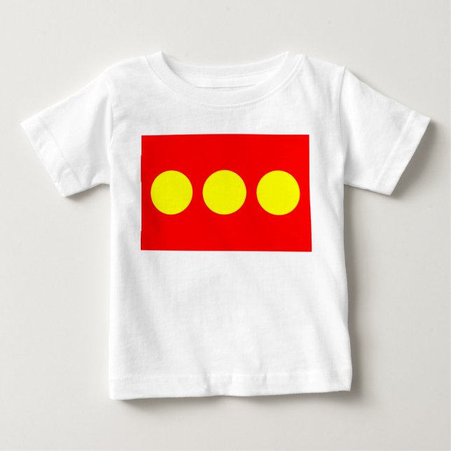 Christiania Flag Baby T-Shirt (Front)