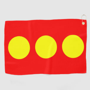 Christiania Flag Golf Towel