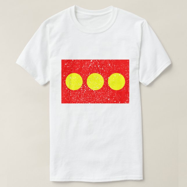 Christiania Flag T-Shirt (Design Front)