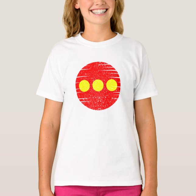 Christiania Flag  T-Shirt (Front)