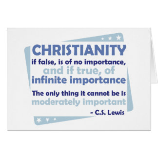 Christianity - Of Infinite Importance