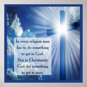 Christianity poster
