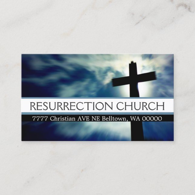 Christianity, Religion Business Card (Front)