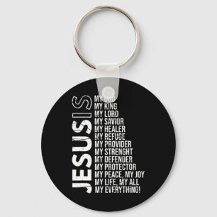 Christianity Religion Holy Bible Christian Jesus T Key Ring