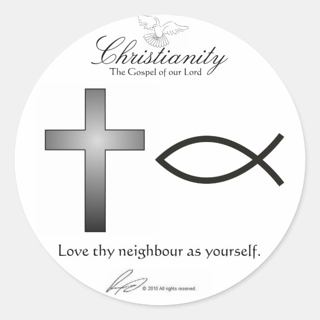 Christianity - Stickers (Front)