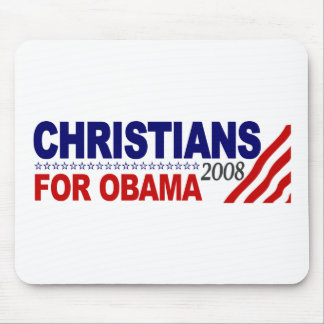 Christians For Obama Mouse Mat